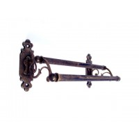 Classic Towel Rail - Double - Antique Brass - Small